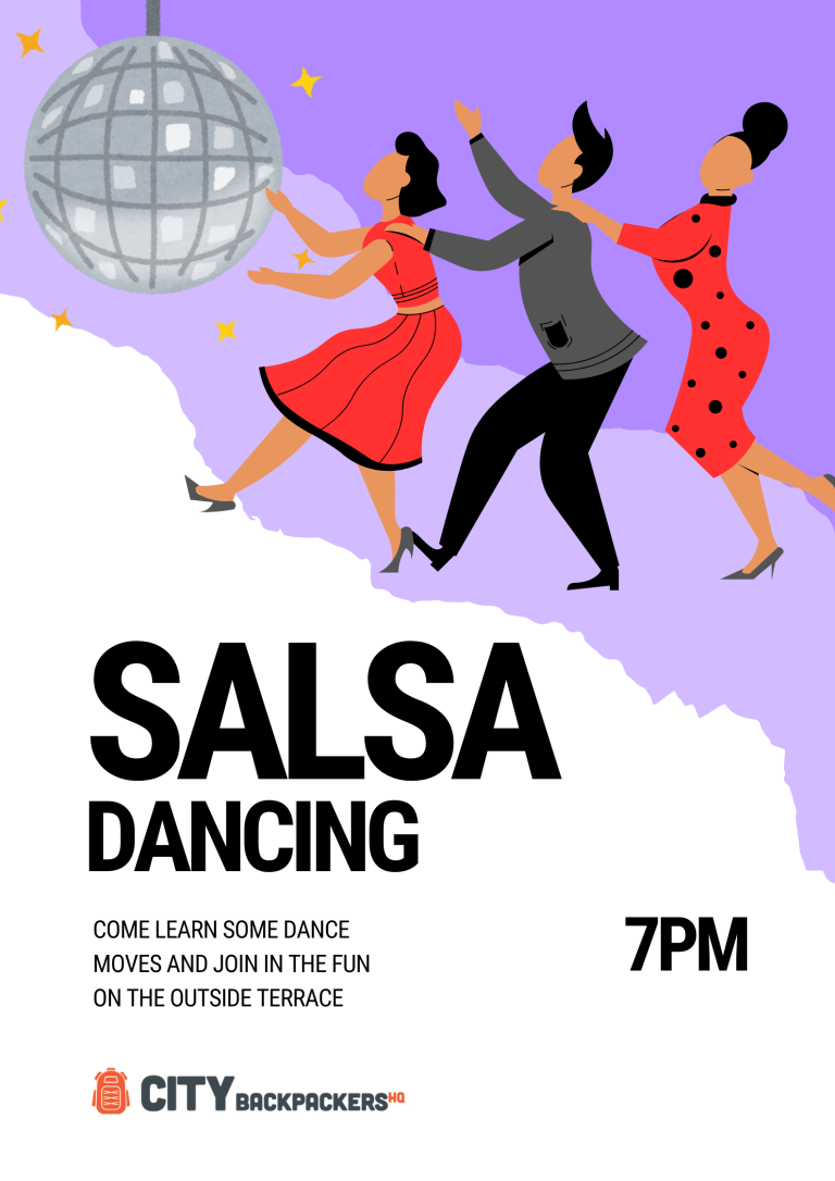 Thursdays Salsa Dance Poster